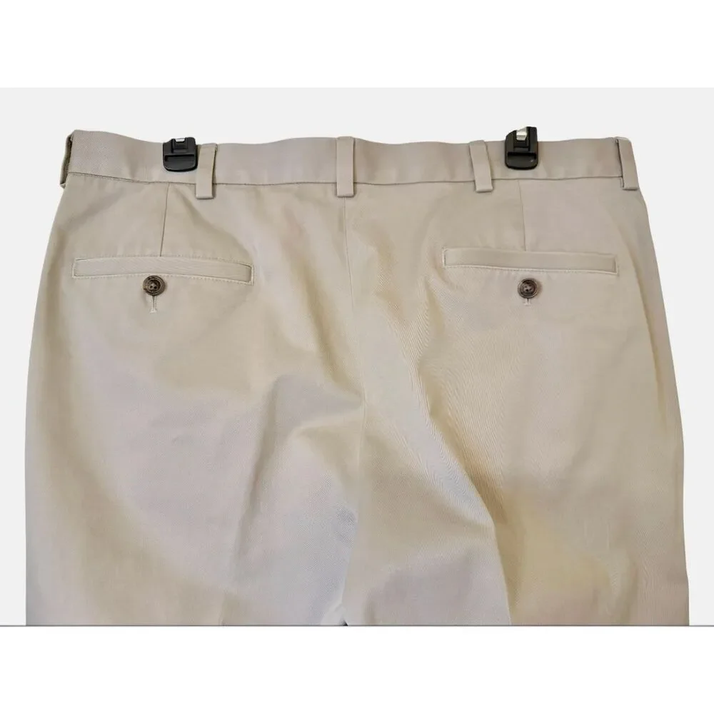 Brooks Brothers Lightweight Advantage Chino Clark 36X30 Preppy Academic Dad